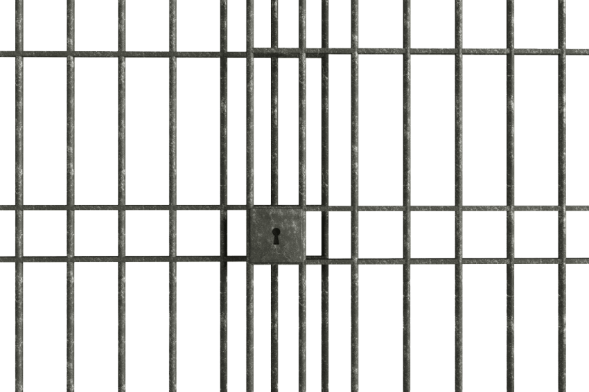 Jail Png (850x566), Png Download