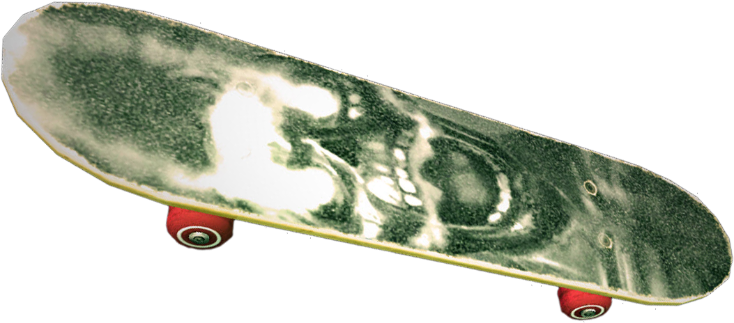 Dead Rising Skateboard - Skateboard .png (1064x463), Png Download