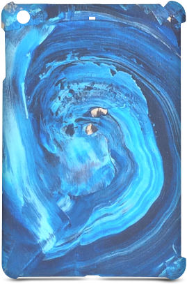 Wave Ipad Hard Case For Ipad Mini - Spiral (500x500), Png Download