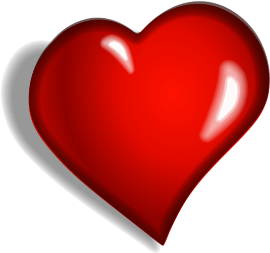 Dark Red Heart Png Free Download Png Mart - Love Heart Valentines Day Greeting Cards (789x800), Png Download