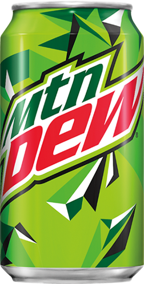 Mountain Dew Can Png Jpg Freeuse Download - Mountain Dew Soda (481x944), Png Download