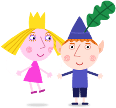 Ben And Holly Together - Ben And Holly's Little Kingdom Ben (400x400), Png Download