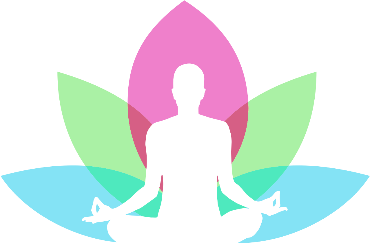 Common Themes In Health And Wellness Logos - Yoga Logo Beach Towel (1507x1027), Png Download