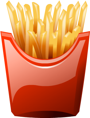 Brilliant - French Fries Icon (400x400), Png Download