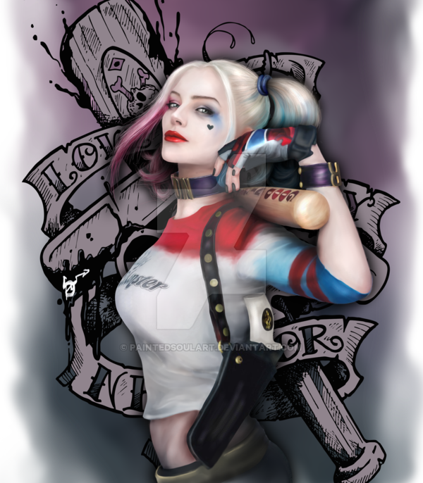 Harley Quinn - Imagenes Png Harley Quinn (600x686), Png Download