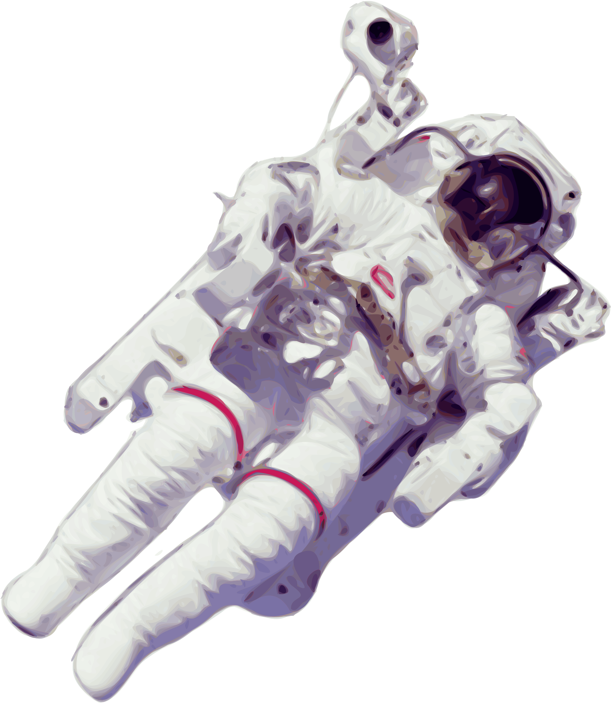 Astronaut Transparent Background - Astronaut Transparent (896x1024), Png Download