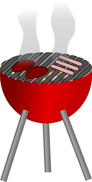 Free Icons Png - Bbq Grill Clip Art (300x594), Png Download
