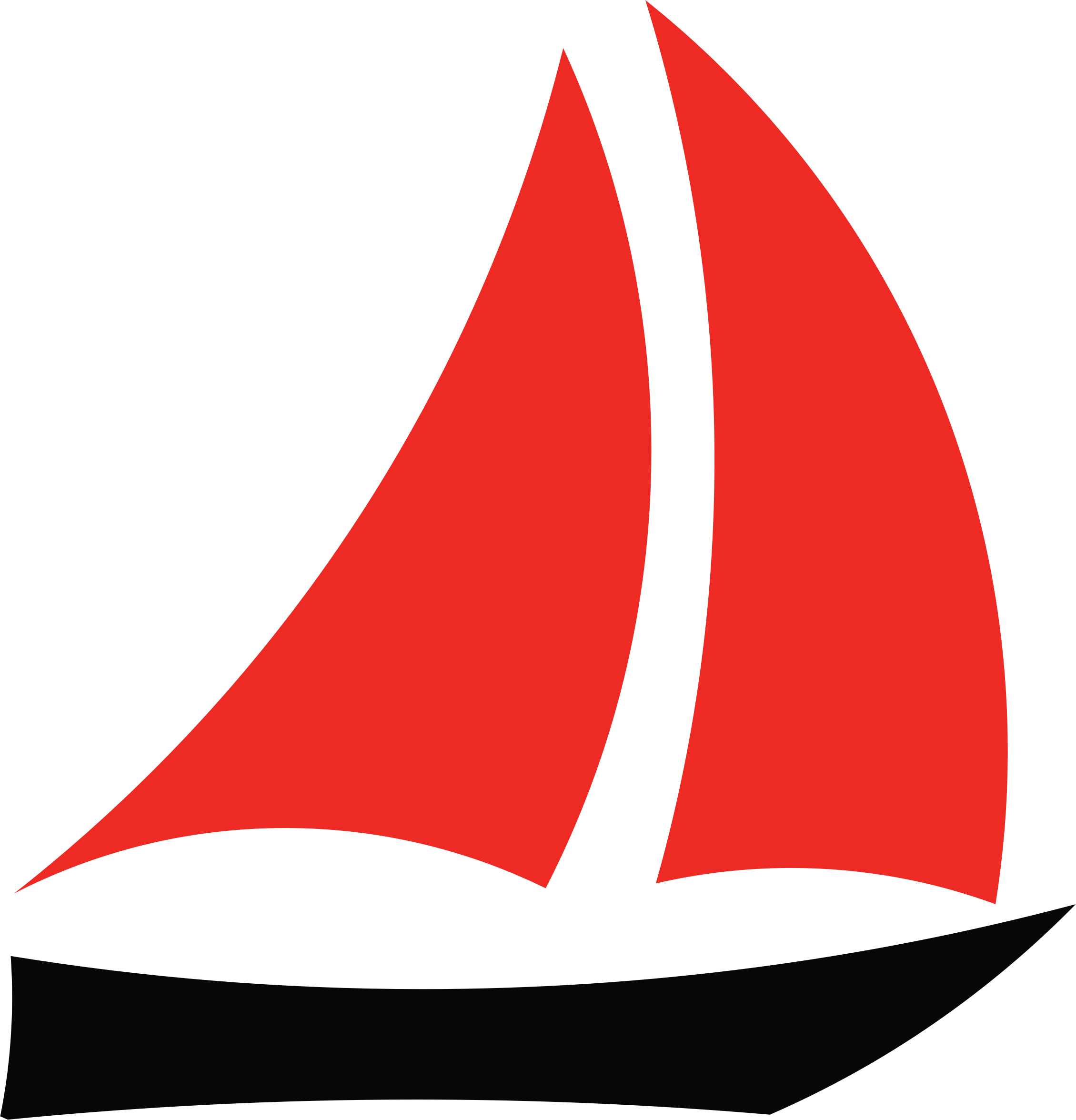 Gridct Boat Logo By @elis, Gridct Boat Logo, On @openclipart - Sail Boat Logo Png (2259x2351), Png Download