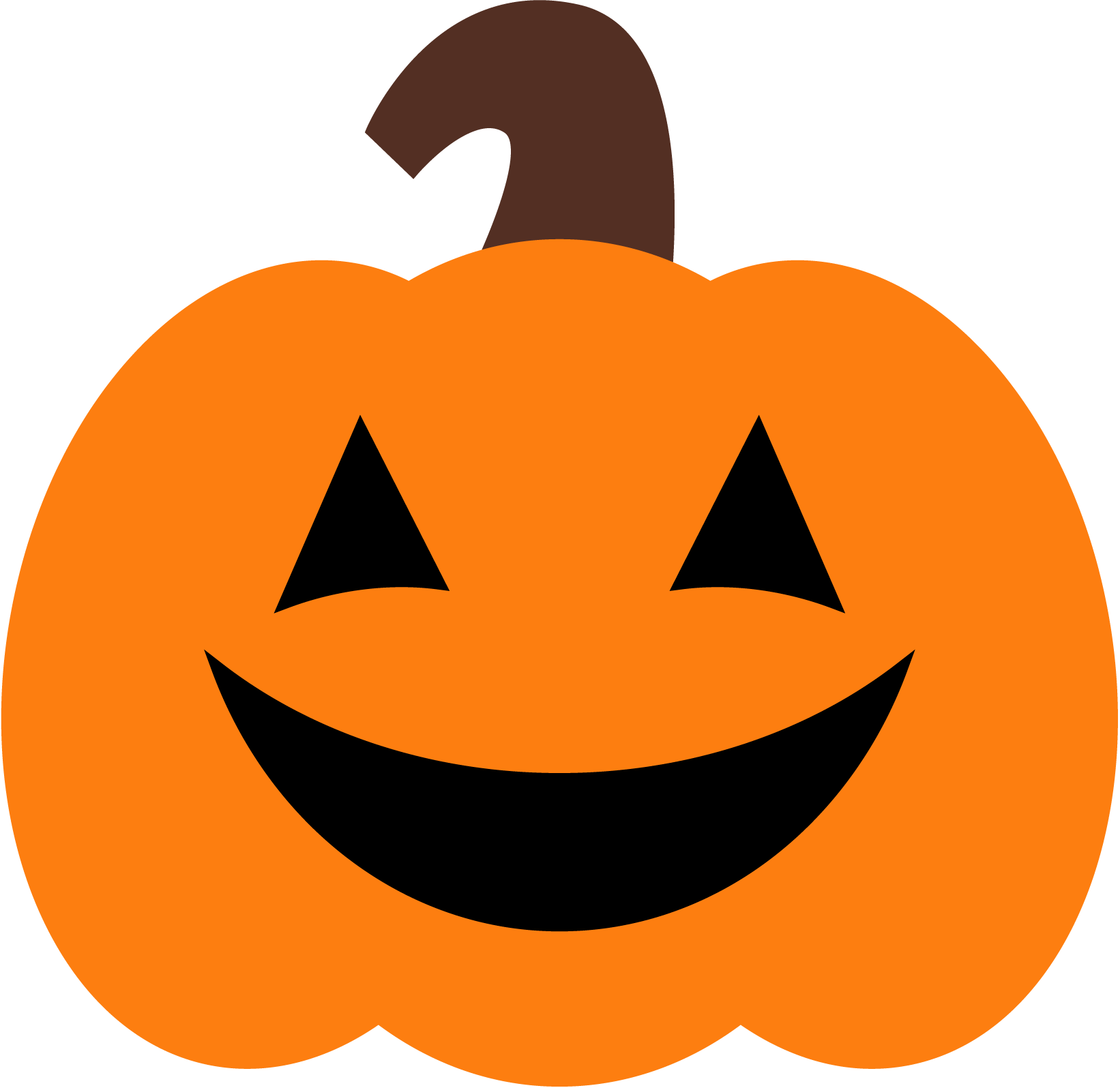 20 Best Halloween Clipart Free - Transparent Background Pumpkin Clipart (1642x1596), Png Download