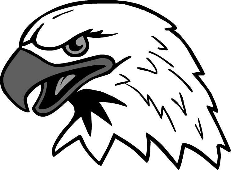 White Eagle Png Clip Freeuse - Black And White Eagle Png (745x549), Png Download