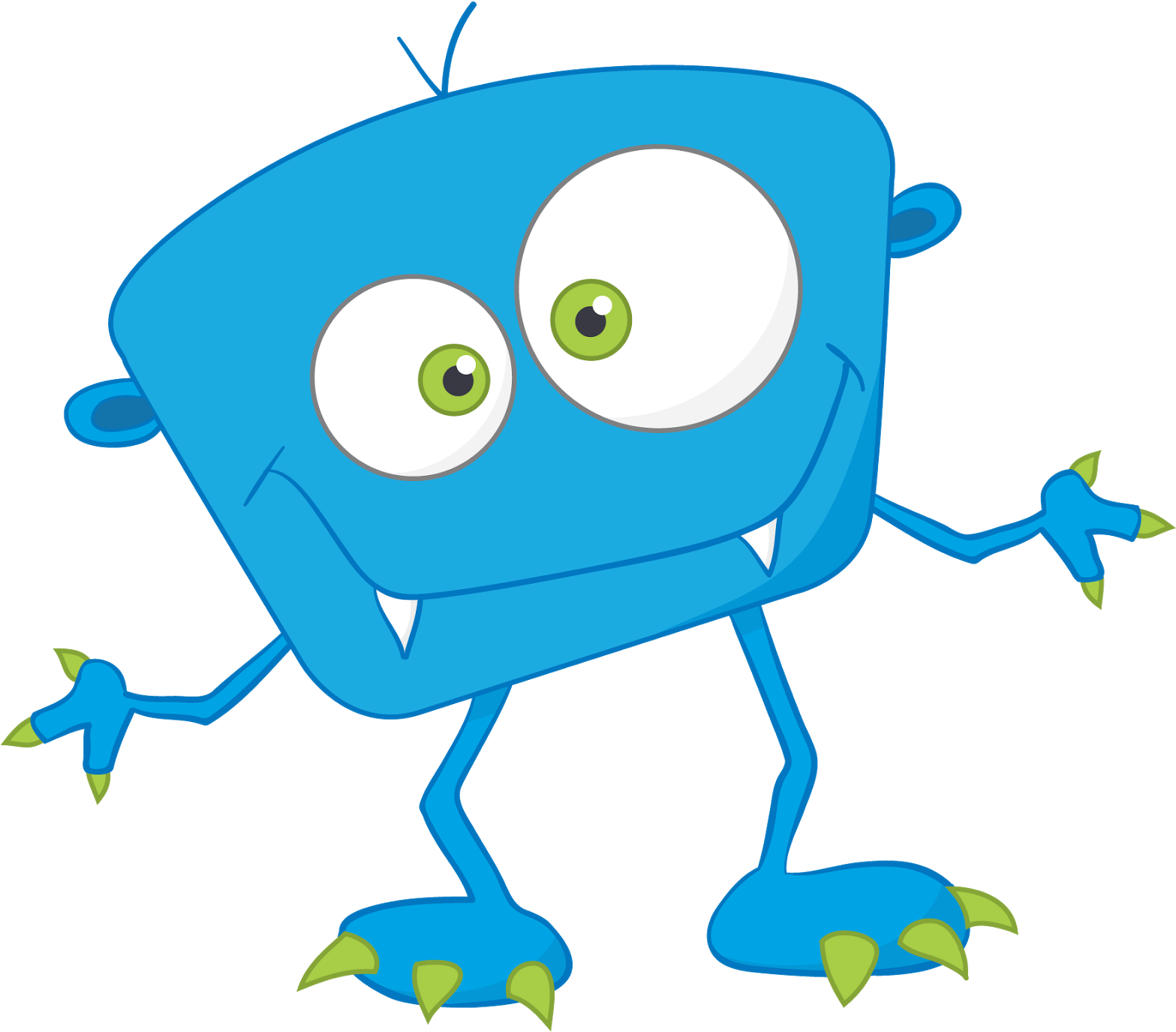 Cookie Monster Clip Art 6 2 Image - Inktastic Blue Monster Tote Bag Yellow (1600x1600), Png Download