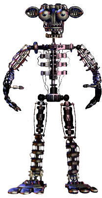 Fnaf 2 Endoskeleton Full Body Thank You - Fnaf 2 Endoskeleton Full Body (280x596), Png Download