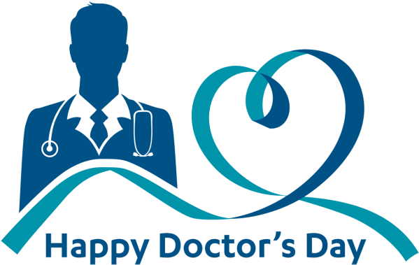 Happy Doctor's Day Doctor Icon, Doctor, Icon, Vector - Happy Doctors Day And Ca Day (640x640), Png Download