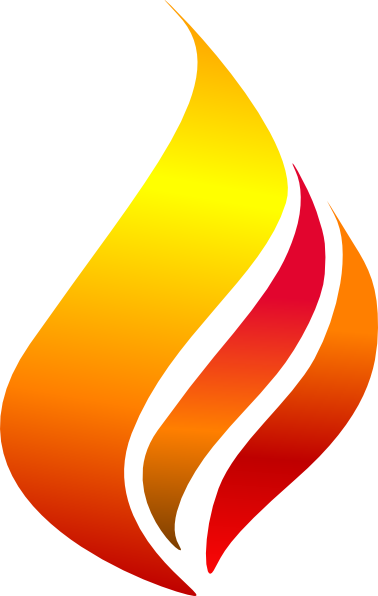 Clipart Transparent Stock Flame Clipart Png - Pentecost Flame Transparent Background (378x596), Png Download