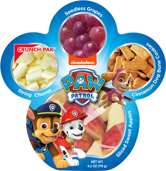 Contents - Paw Patrol Apple Snack (800x759), Png Download