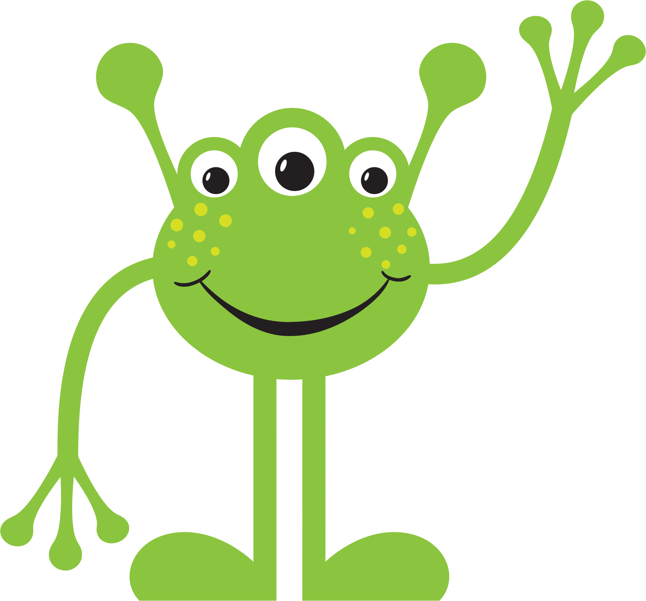This Free Icons Png Design Of Friendly Alien (2256x2098), Png Download