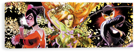 Gotham Sirens - Dc Comics Bad Girls Collector Print (500x500), Png Download