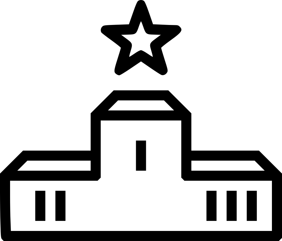 Png File - Podium Icon Png (980x840), Png Download