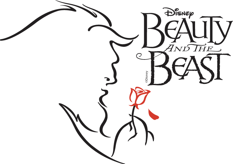 Disney Beauty And The Beast Logo - Beauty And The Beast Png (792x557), Png Download