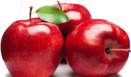 Apple Fruit High Quality Png - Apple Fruit Png (464x264), Png Download