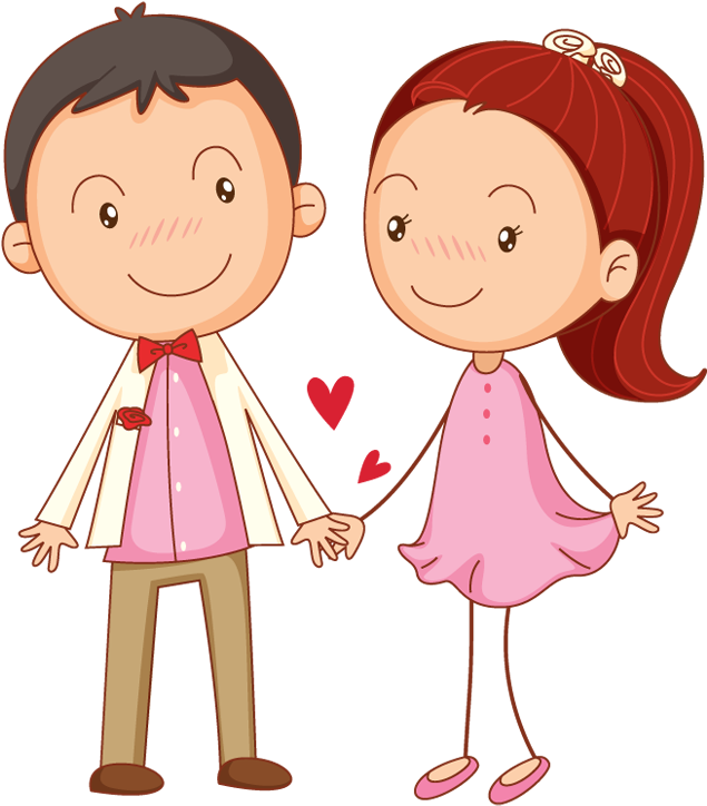 Valentines Day Couple Png Free Download - Mi Esposa La Mas Bella (640x730), Png Download