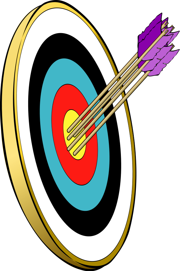 How To Set Use Arrows And Target Clipart (600x900), Png Download