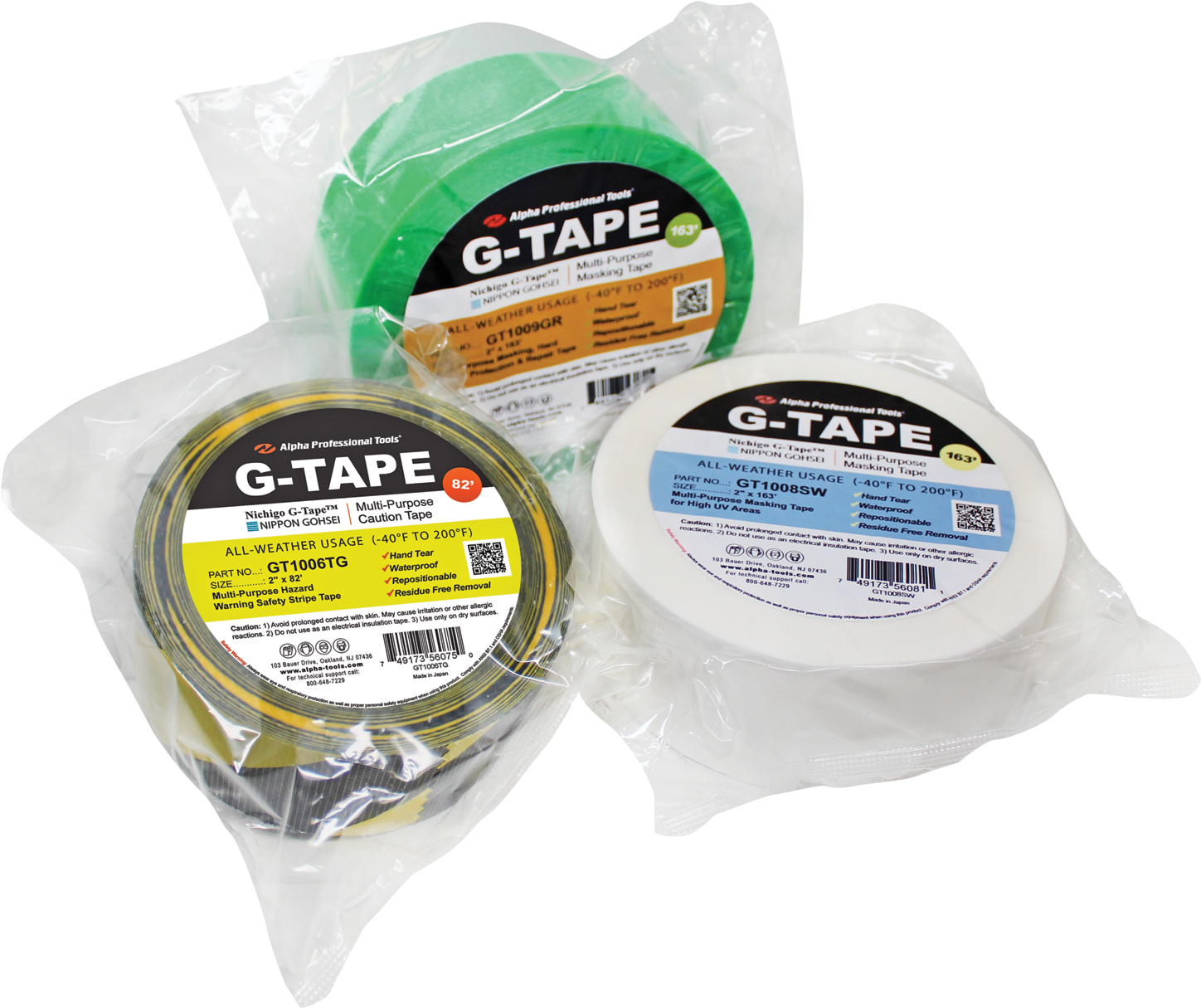 G-Tape GT3040BK02 Nichigo G-Tape Bande Adhésive Etanche