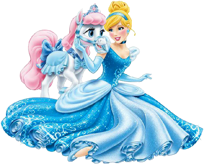 Cinderella Png Pic - Disney Princess Cinderella Pets (700x573), Png Download
