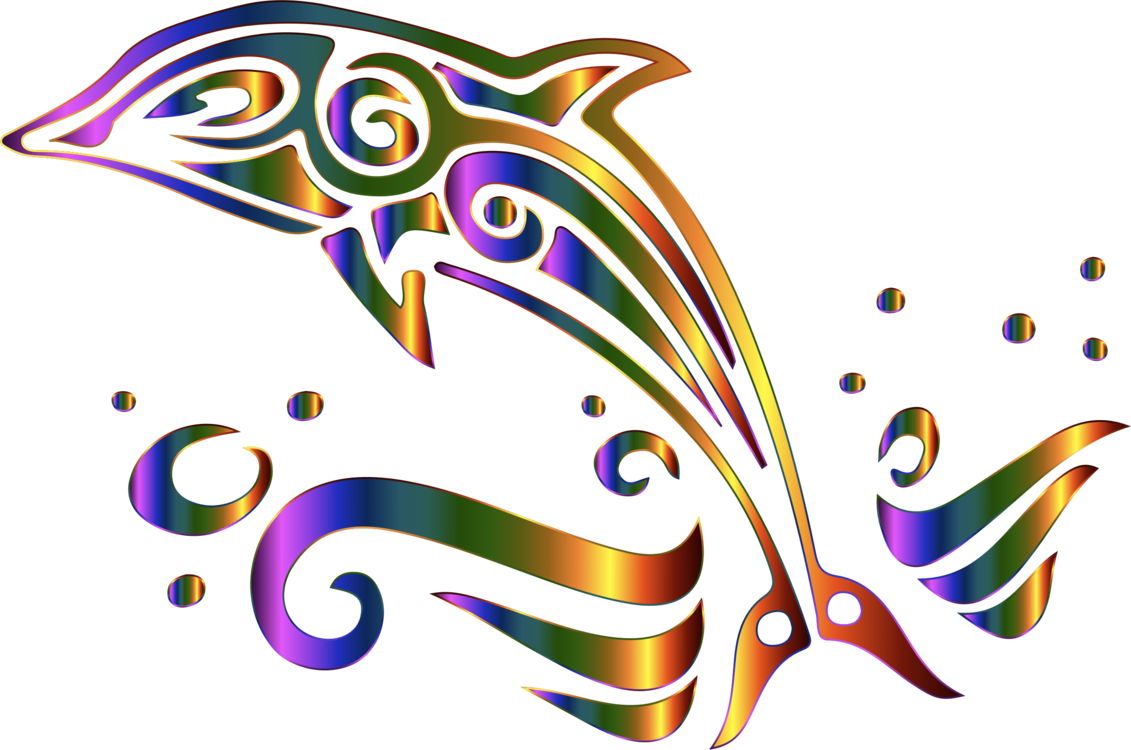 Porpoise Drawing Sea Creature - Dolphin Tattoo Design (1131x750), Png Download