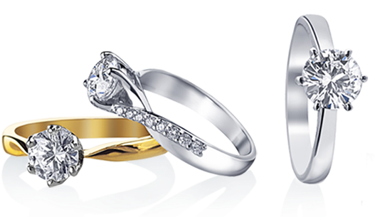Wedding Rings - Charles Nobel (539x304), Png Download