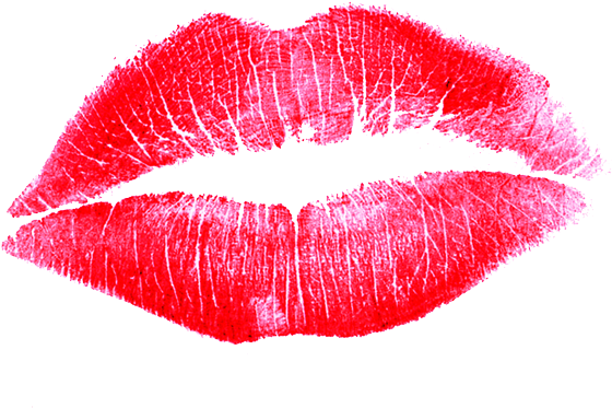 Lipstick Png Image - Red Lips Png (640x453), Png Download