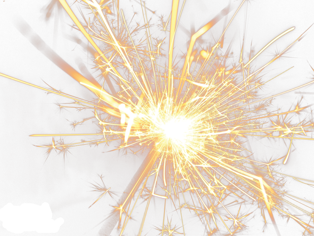 Bright Sparks - Transparent Sparks Png (1000x750), Png Download