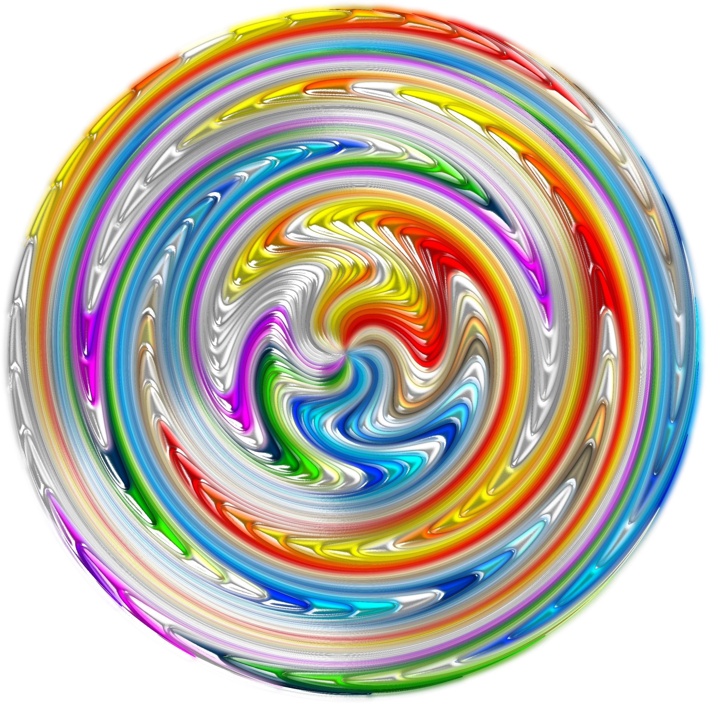 This Free Icons Png Design Of Colorful Paint Swirls (2400x2367), Png Download