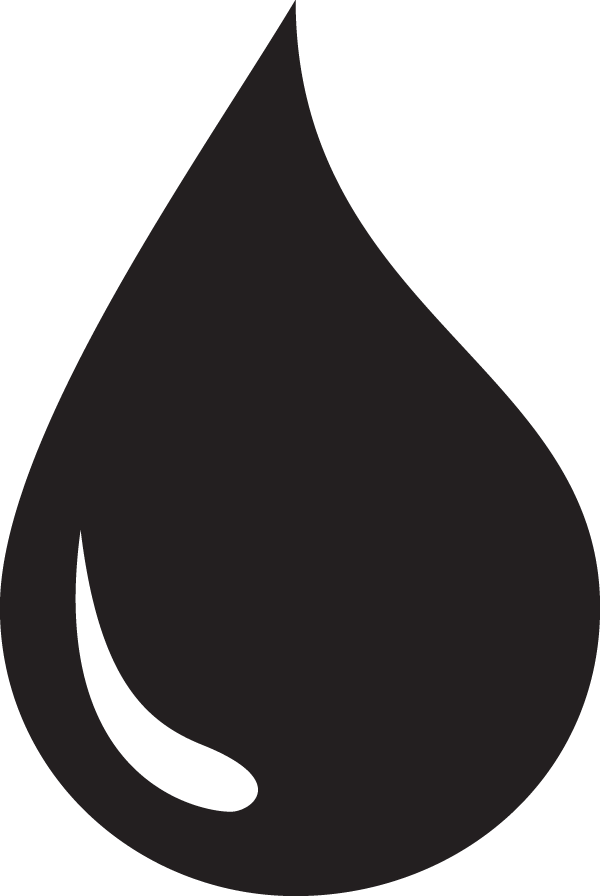 Raindrop Sketch On Behance - Black Raindrop Png (600x896), Png Download