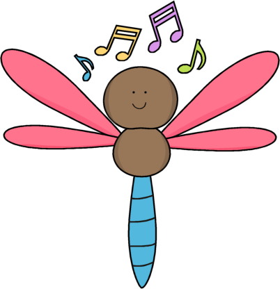 Music Clipart Cute - Cute Music Note Clipart (402x416), Png Download
