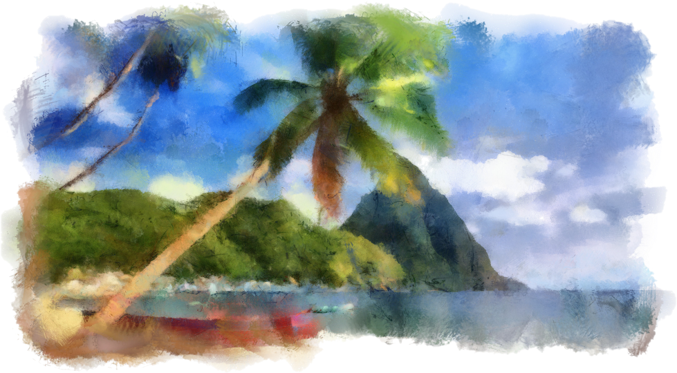 The Supercruise Is The Jazz Cruise With Soul Plus A - Saint Lucia (1014x583), Png Download