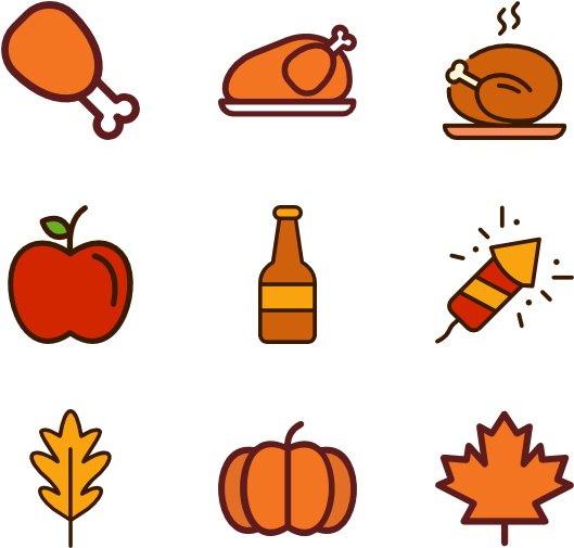 Thanksgiving (600x564), Png Download
