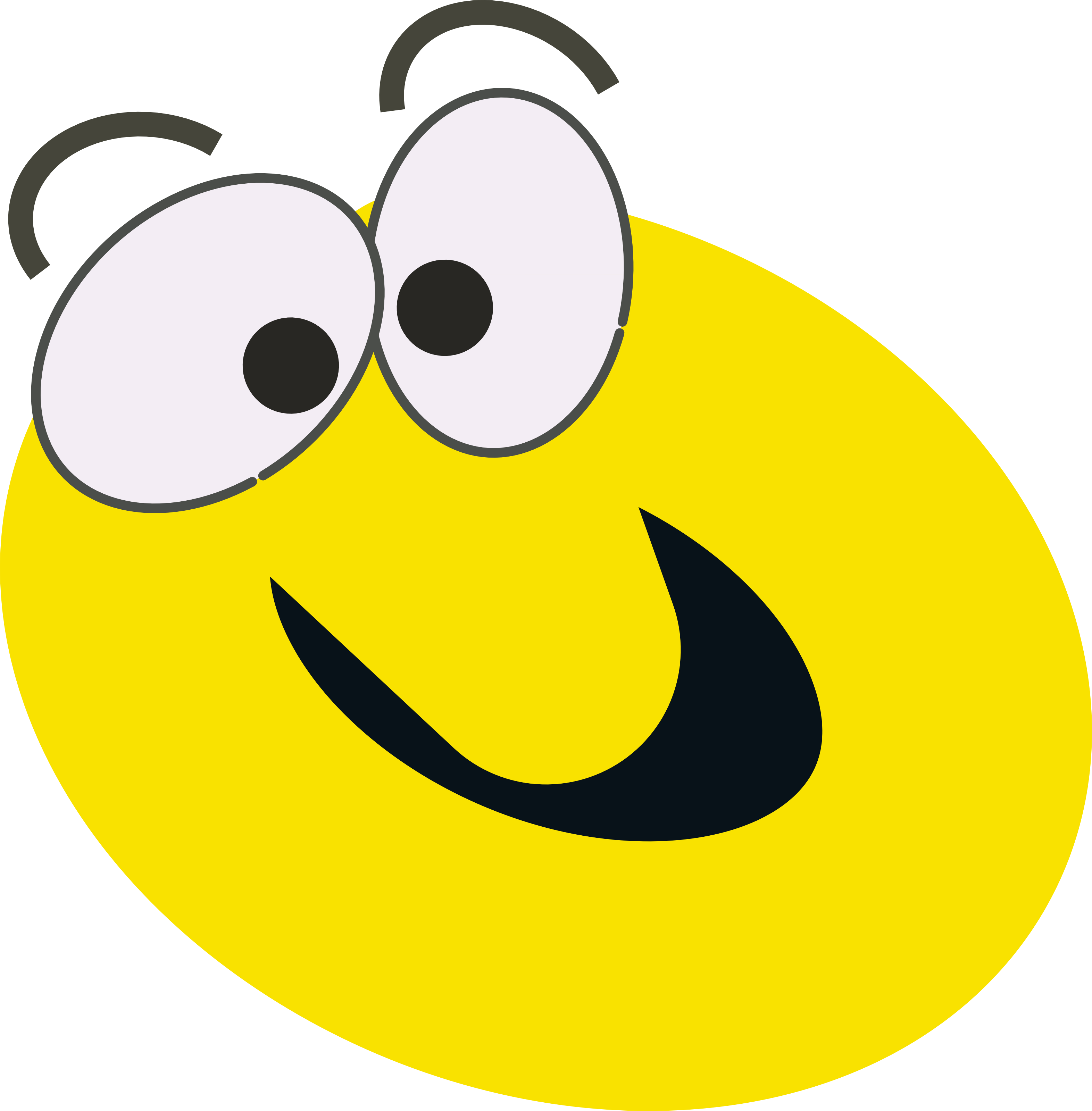 Smiley Face Clip Art - Animated Smiley Face Clip Art (3145x3200), Png Download