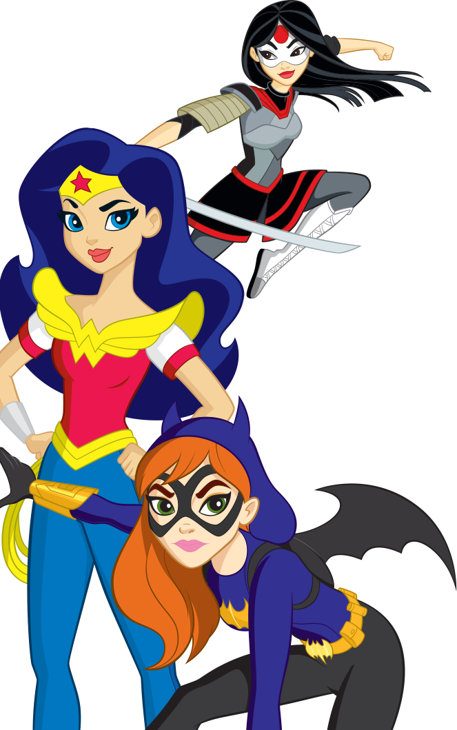Superhero Transparent Images - Dc Super Hero Girls: Hero Of The Year (663x1059), Png Download