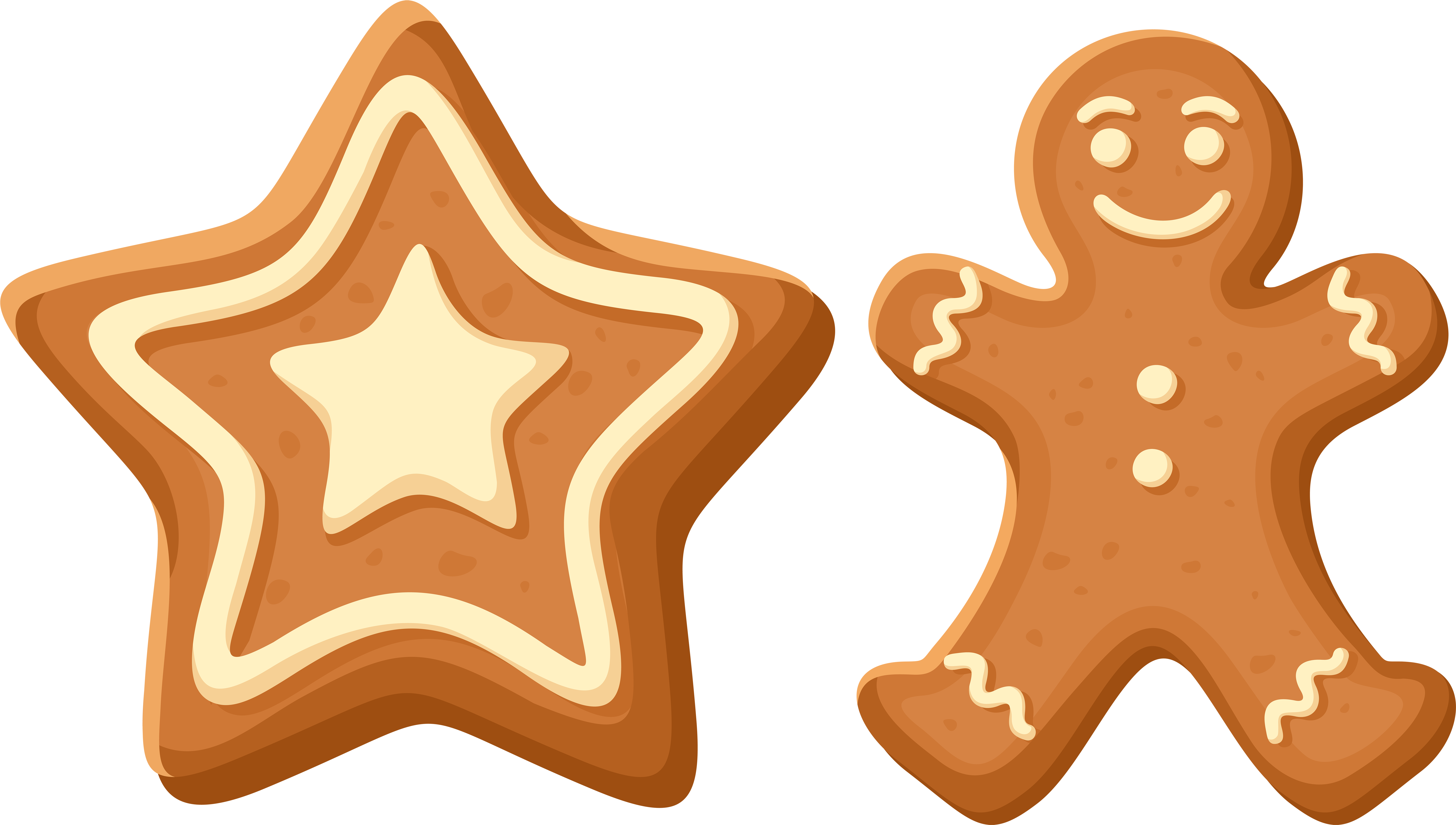 Gingerbread Png (8000x4530), Png Download