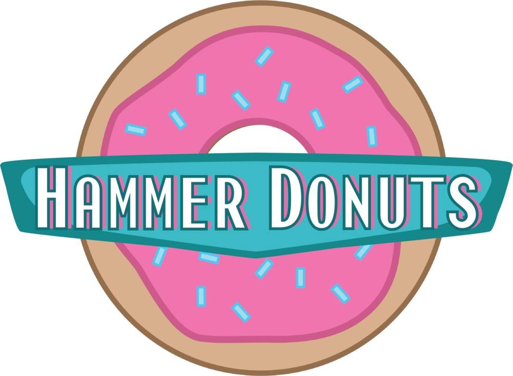 Hammerdonutslogo Format=1000w (1000x732), Png Download