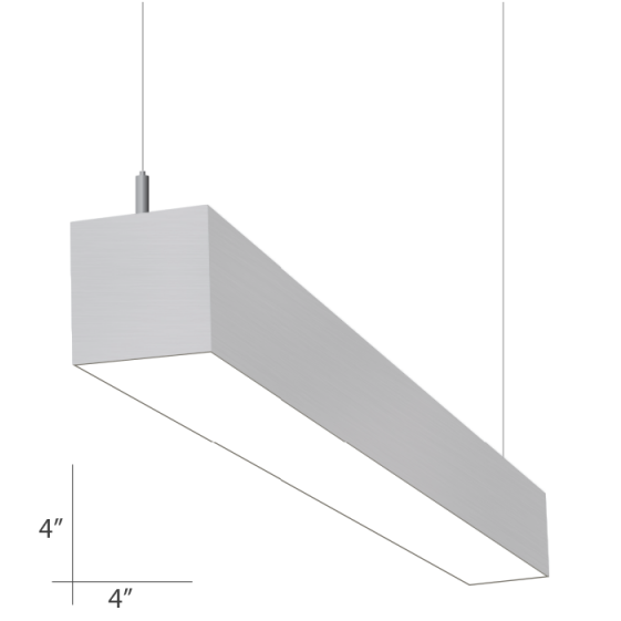Alcon Lighting Beam 44 Series 10107-8 Architectural - Light Fixture (560x700), Png Download