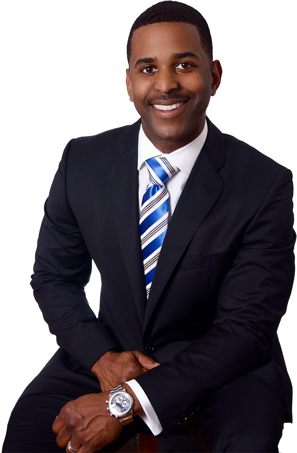 Businessman Wearing Suit And Watch Png - Men Of Different Professions (672x1024), Png Download