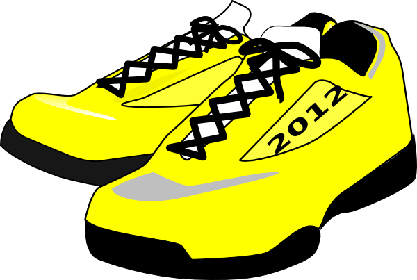 Vector Transparent Oranges Clipart Shoes - Shoes Clip Art (600x403), Png Download
