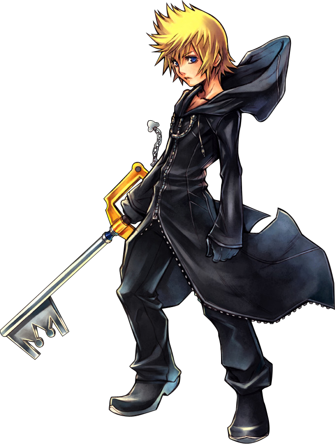 358/2 Days Kingdom Hearts Characters, Kingdom Hearts - Roxas Kingdom Hearts Art (685x908), Png Download
