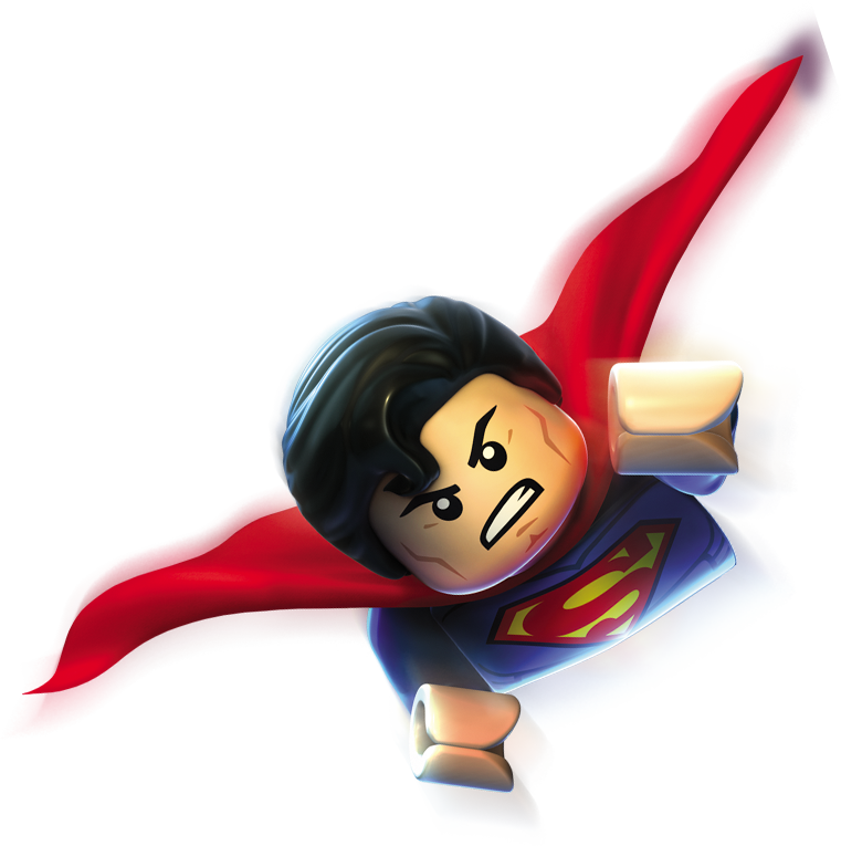 Lego Clipart Superman - Lego Dc Super Heroes Png (761x765), Png Download