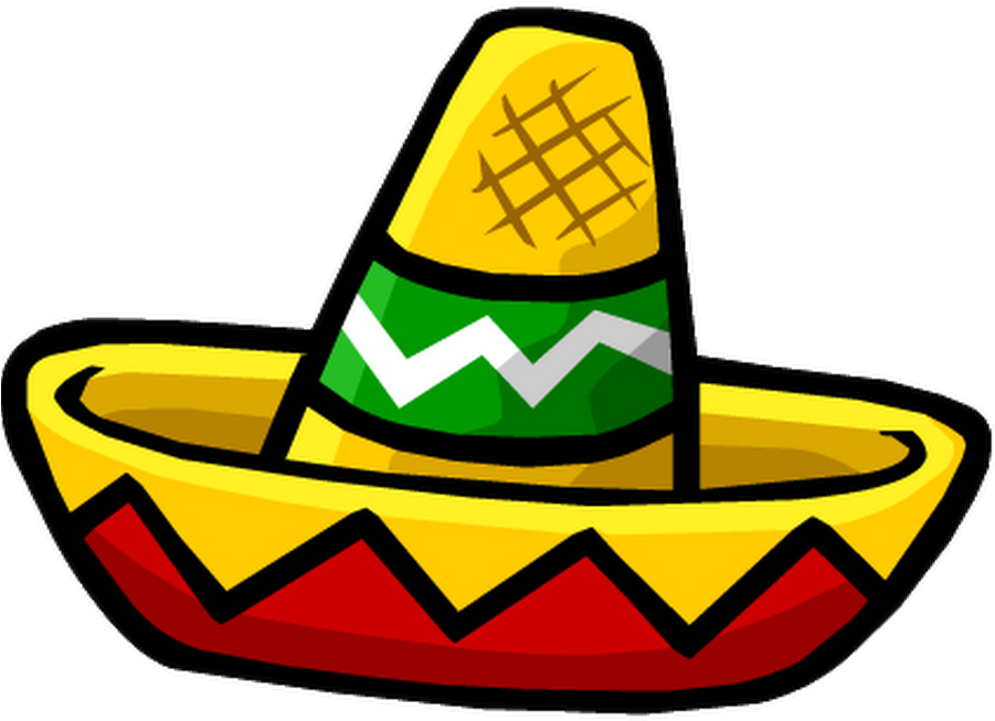 Transparent Library Mini Pinterest Sombreros Template - Clipart Mexican Hat (468x422), Png Download