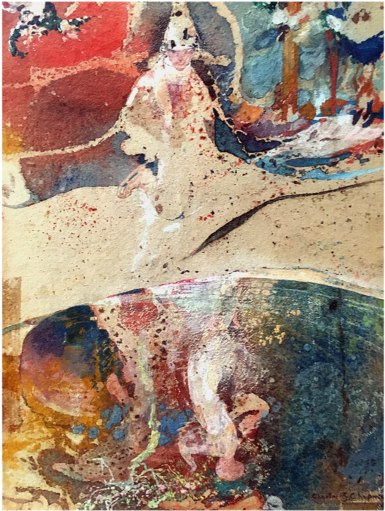 Charles S Chapman [1879-1962] American Artist “strange - Painting (720x720), Png Download