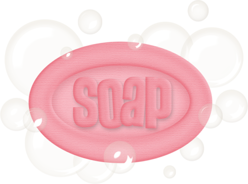 Jss Squeakyclean Soap 3 With Bubbles - Soap (500x370), Png Download