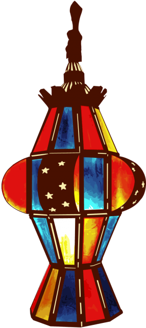 Free Png Ramadan Lamp Png Images Transparent - Fanous Ramadan Png (480x707), Png Download